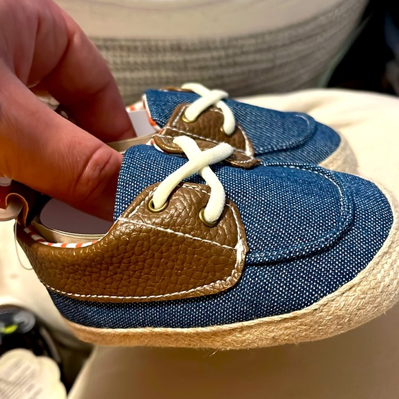 Baby boy First Steps shoes Size 3 (6-9 months) - Picture 2 of 4